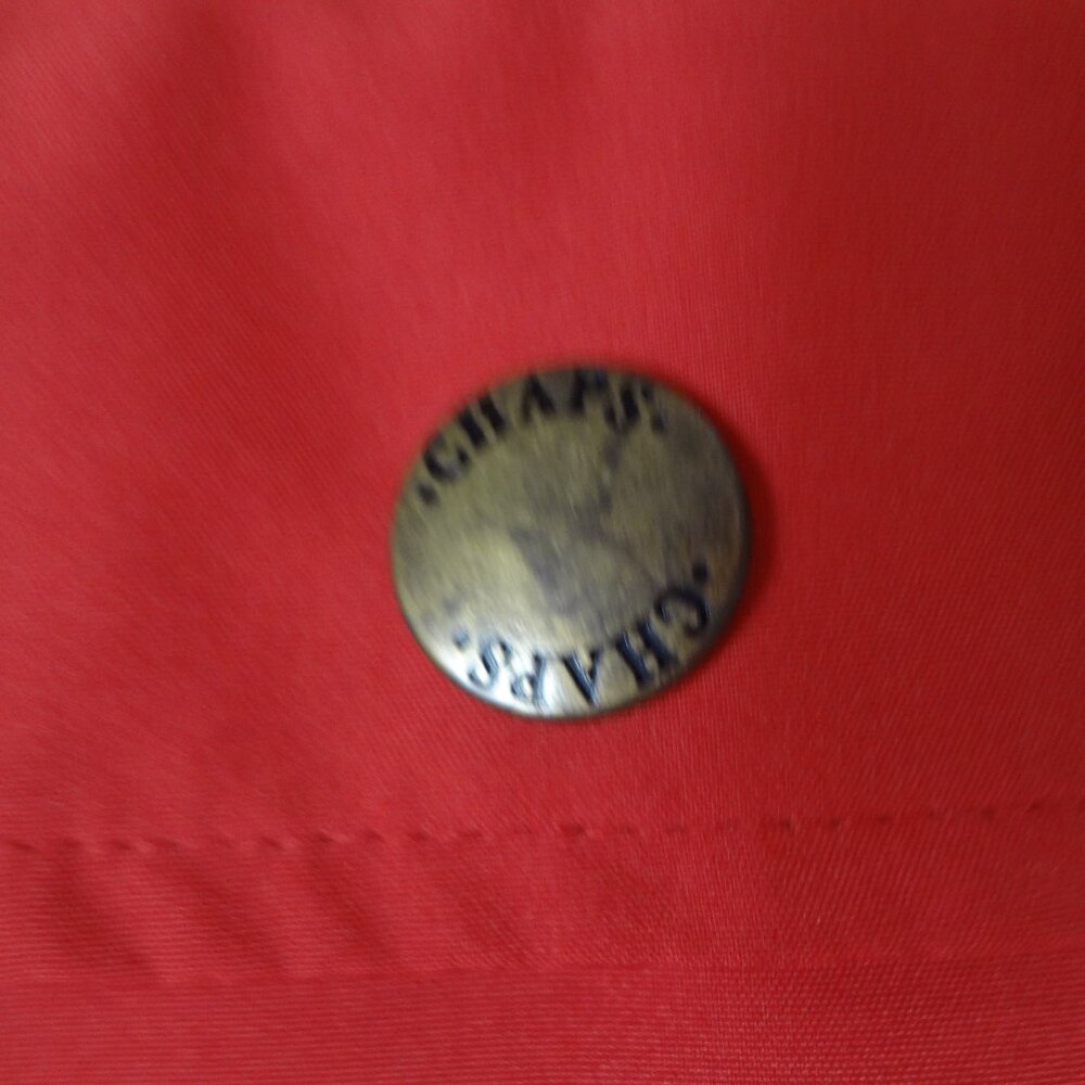 Chaps Size Medium Reversible Outer Vest Blue And … - image 4